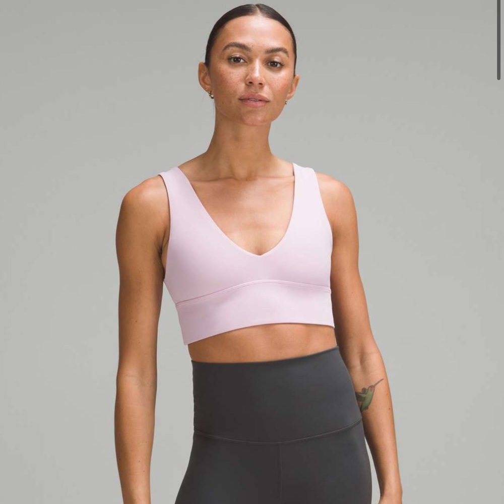 Lululemon Align V-Neck Bra *Light Support, A/B Cup
Pink Peony Women's size 6